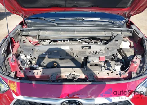 2021 Toyota Highlander Xle из США, поврежденный, VIN 5TDGZRBH6MS531248